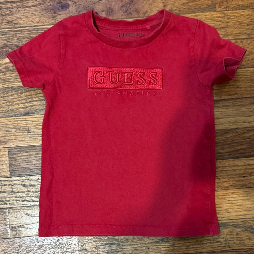GUESS Kids Vibrant Red Tee